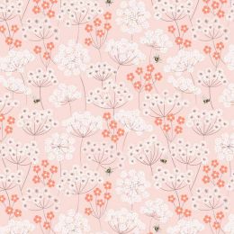 Clearbury Down Lewis & Irene Fabric | Wild Meadows Soft Rose