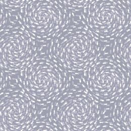 Ocean Pearls Lewis & Irene Fabric | Fish Swirls Warm Mist Pearl