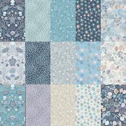 Ocean Pearls Lewis & Irene Fabric | Fat Quarter Pack All Designs
