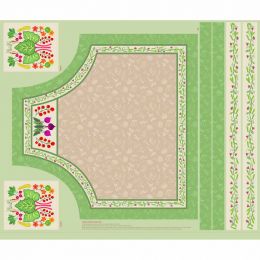 The Kitchen Garden Lewis & Irene Fabric | Apron Panel