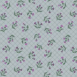Small Things Celtic Inspired Lewis & Irene Fabric | Thistle Mist Check