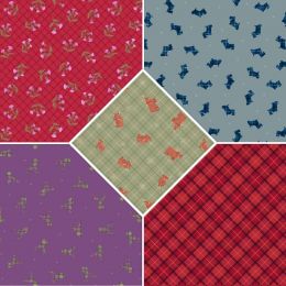 Small Things Celtic Inspired Lewis & Irene Fabric | Fat Quarter Pack 3