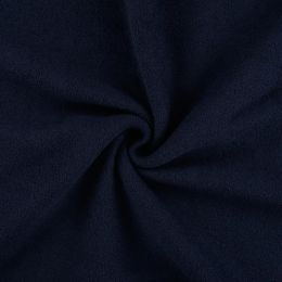 Terry Backed Fleece Fabric | Navy