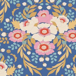 Jubilee Tilda Fabric | Anemone Blue