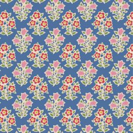 Jubilee Tilda Blender Fabric | Farm Flowers Blue