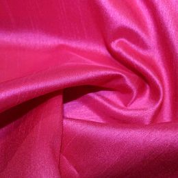 Shantung Satin Fabric | Hot Pink