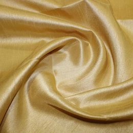Shantung Satin Fabric | Gold