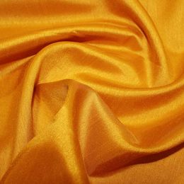 Shantung Satin Fabric | Butterscotch