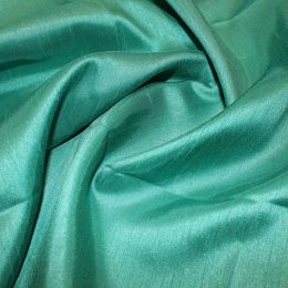 Shantung Satin Fabric | Jade Green