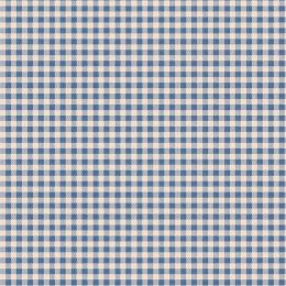 Creating Memories Woven Tilda Fabric | Gingham Blue