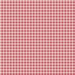 Creating Memories Woven Tilda Fabric | Gingham Red