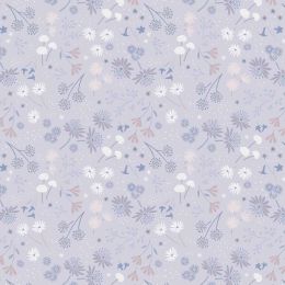 Cassandra Connolly Evenfall Fabric | Night Garden Pale Misty Lilac