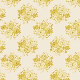 Sunday Brunch Fabric | Mia Sour Yellow