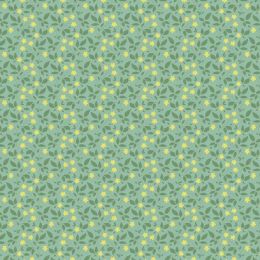 Sunday Brunch Fabric | Tipsy Teal
