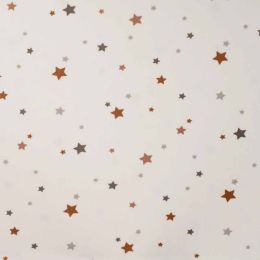 Cutie Velour Fabric | Starry Off White