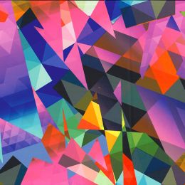 Activewear Jersey Fabric | Digital Print - Geometric