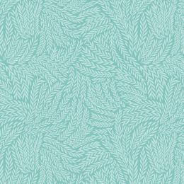 Creative Landscapes Lewis & Irene Fabric | Leaf Texture Turquoise