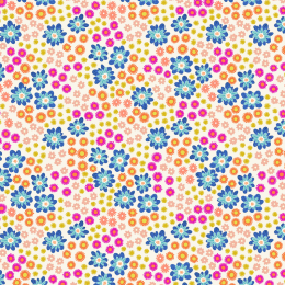 Creative Landscapes Lewis & Irene Fabric | Dotty Flowers Cream