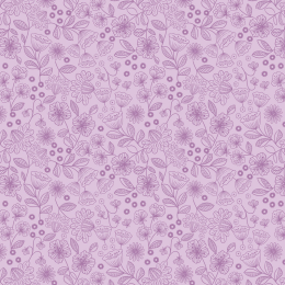 Creative Landscapes Lewis & Irene Fabric | Two Tone Floral Heather