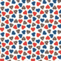 Tomtens Folklore Christmas Lewis & Irene | Hearts White