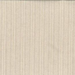 Linen Viscose Jacquard Weave Fabric | Deep Natural Stripe