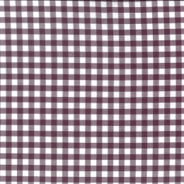Berkshire Yarn Dyed Cotton Gingham Fabric, 9mm | Plum