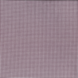 Berkshire Yarn Dyed Cotton Gingham Fabric, 3mm | Plum