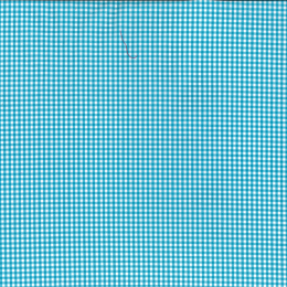 Berkshire Yarn Dyed Cotton Gingham Fabric, 3mm | Turquoise