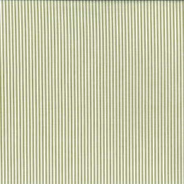 Berkshire Yarn Dyed Cotton Stripe Fabric, 3mm | Green