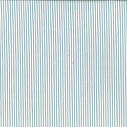 Berkshire Yarn Dyed Cotton Stripe Fabric, 3mm | Duckegg