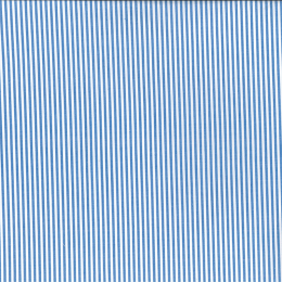 Berkshire Yarn Dyed Cotton Stripe Fabric, 3mm | Royal