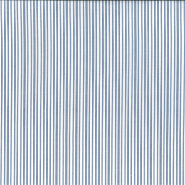 Berkshire Yarn Dyed Cotton Stripe Fabric, 3mm | Denim