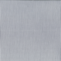 Berkshire Yarn Dyed Cotton Stripe Fabric, 3mm | Navy