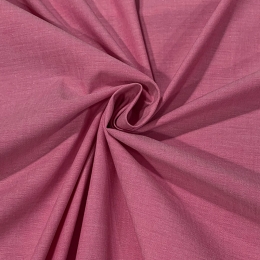 Berkshire Plain Yarn Dyed Chambray | Fuchsia