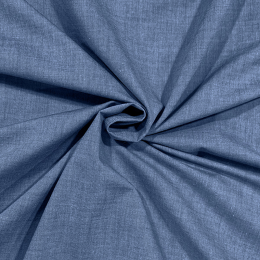 Berkshire Plain Yarn Dyed Chambray | Royal