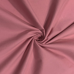 Luxury Organic Cotton Voile Fabric | Rose