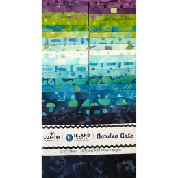 Island Batik Fabric Strip Pack | Garden Gate