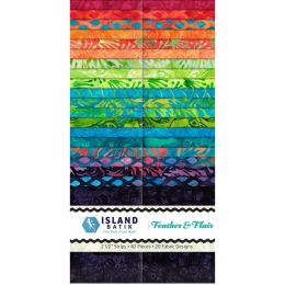 Island Batik Fabric Strip Pack | Feather & Flair