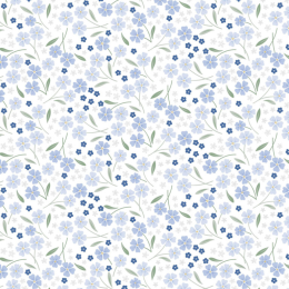 Cassandra Connolly Forever Blooms Fabric | Forevermore White