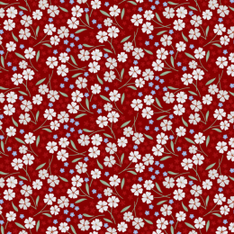 Cassandra Connolly Forever Blooms Fabric | Forevermore Claret