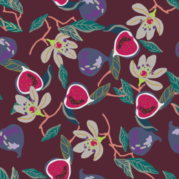 Premium Sweatshirt Fabric | Floral