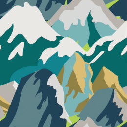 Brushed French Terry Fabric | Alps