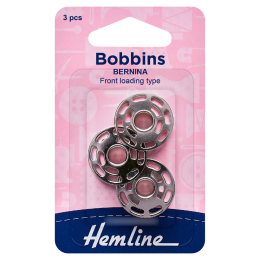 Machine Bobbins | Bernina 8 Hole - Metal
