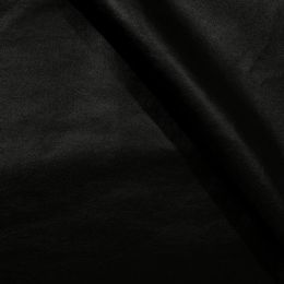 Soft Touch Faux Leather Vinyl | Metallic Black