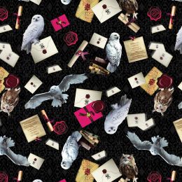 Harry Potter Fabric | Owl Postal Service