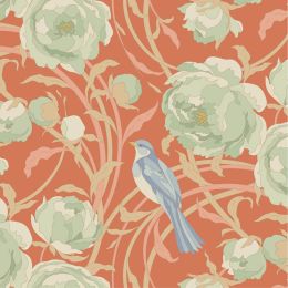 Tilda Songbird Fabric | Cora Coral