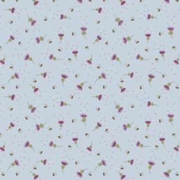 A Celtic Summer Lewis & Irene Fabric | Bee Thistle Blue