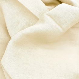 Lucia Linen Fabric | Ivory