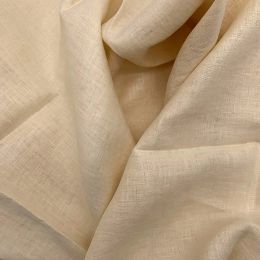 Lucia Linen Fabric | Cream