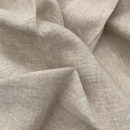 Lucia Linen Fabric | Natural